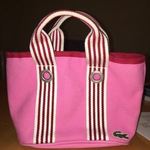 Lacoste mini tote bag
